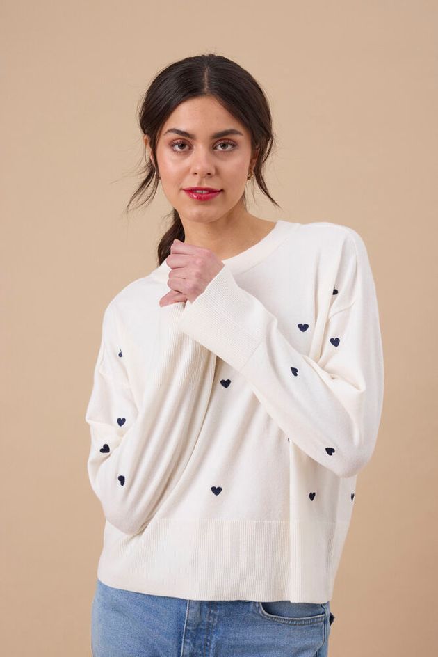 Fransa MELANI PU 19 - Strikk & cardigans - JK-Shop