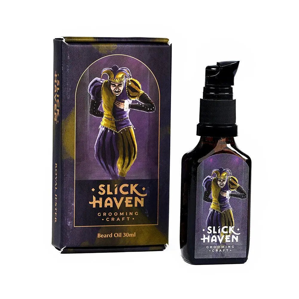 Gave Slickhaven Beard Oil Royal Jester 10ml - Skjeggpleie - JK-Shop