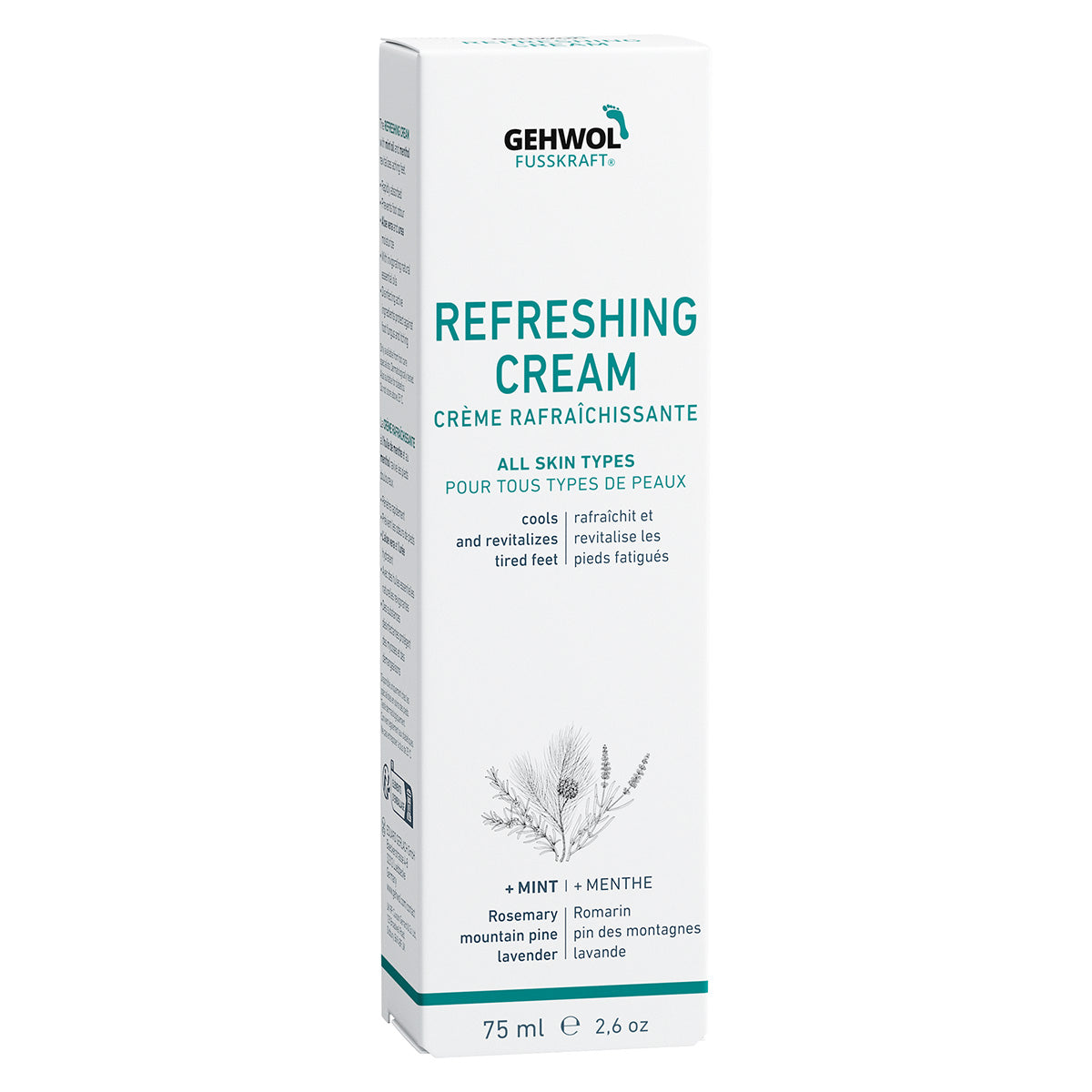 Gehwol Fusskraft, Refreshing Cream (Mint)-Fotpleie-JKSHOP