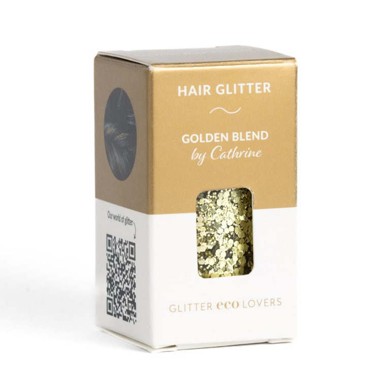 Glitter Eco Gold Partyglitter 15 ml - Gel - JK-Shop