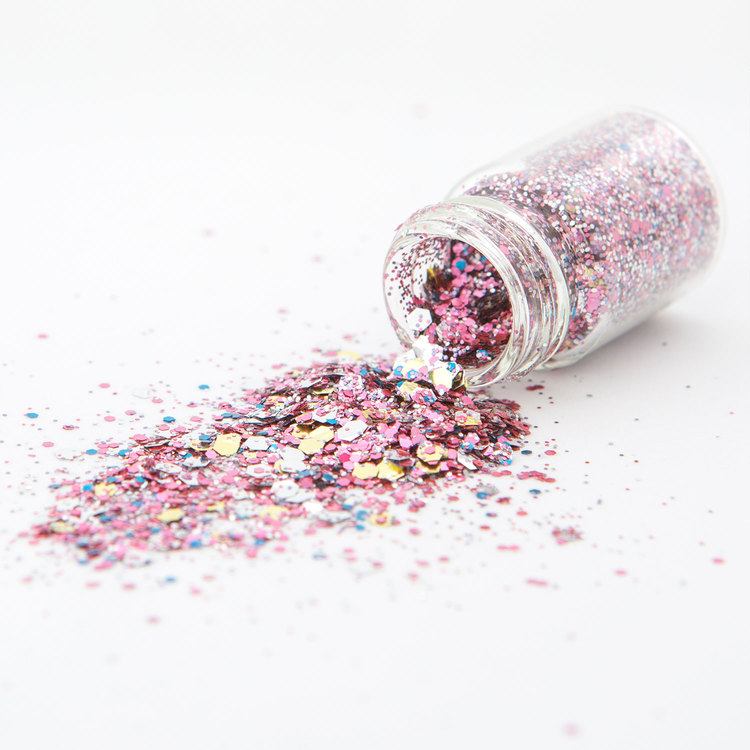 Glitter Eco Lovers Cotton Candy Party Kit 24 ml - Gel - JK-Shop