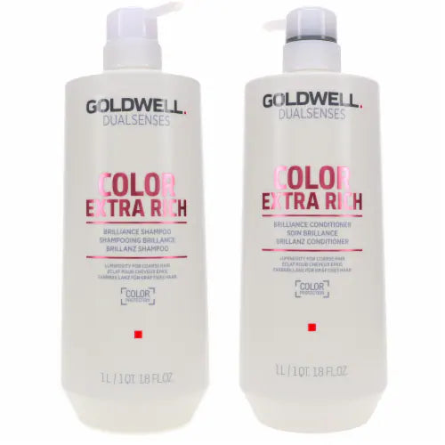 Goldwell COLOR EXTRA RICH Brilliance Shampoo 1000ml - Sjampo - JK-Shop