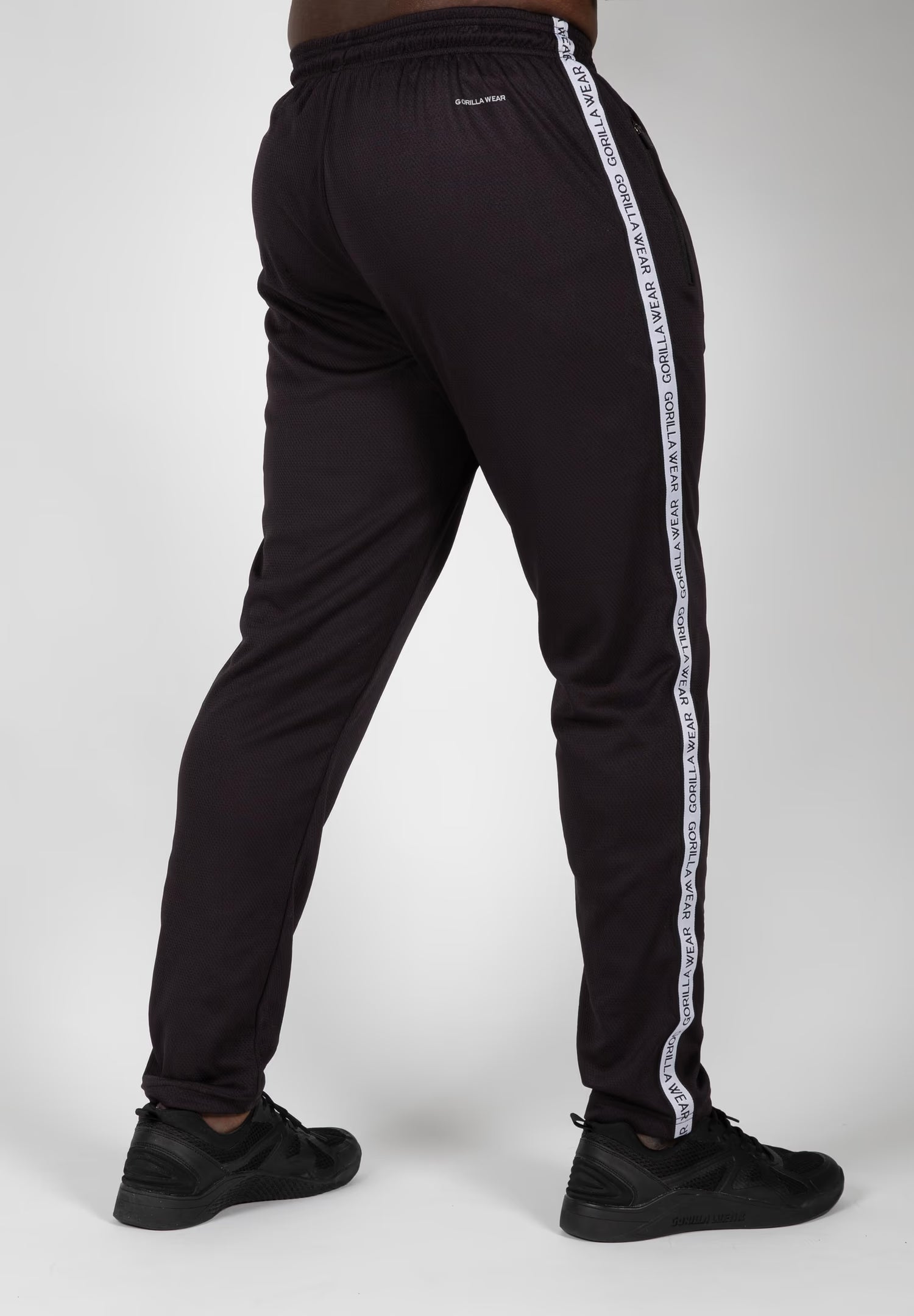 Gorilla Wear Reydon Mesh Pants 2.0, Black - Treningsbukser - JK-Shop