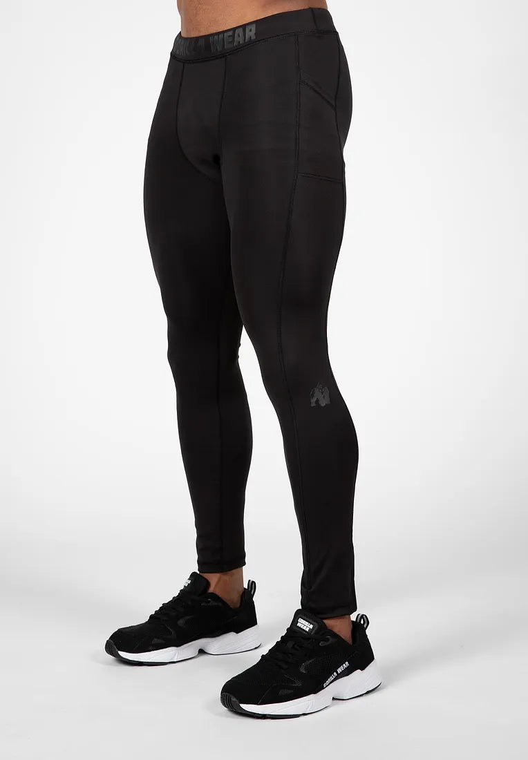 Gorilla Wear Smart Tights, Black - - JK-Shop