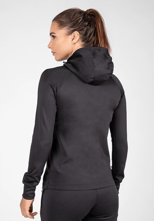Gorilla wear, Halsey Track Jacket - Black - Treningsjakker & vester - JK-Shop