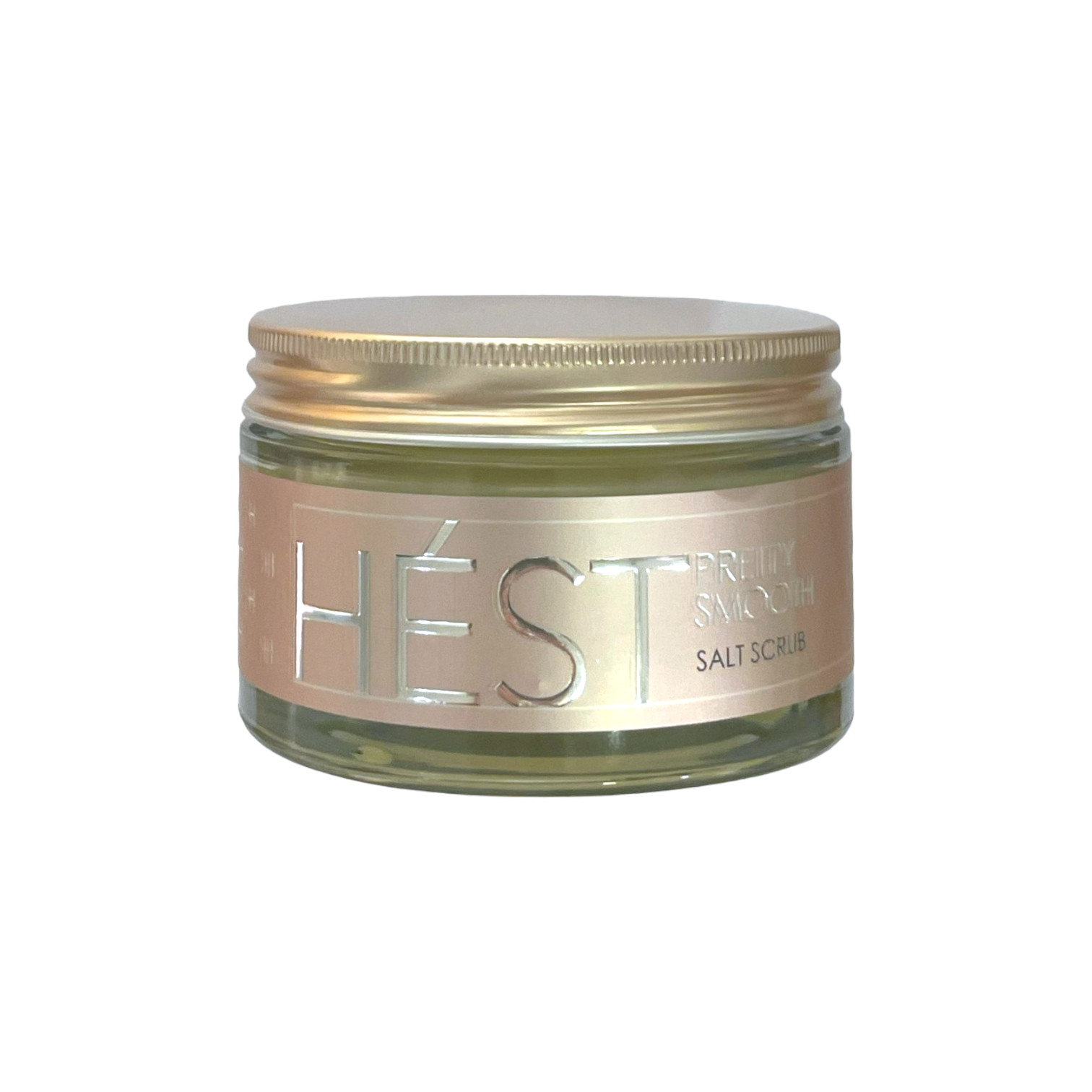 Terrigeno HEST Salt Scrub + Rosenkvartsstener Pretty Smooth - Skrubb - JK-Shop