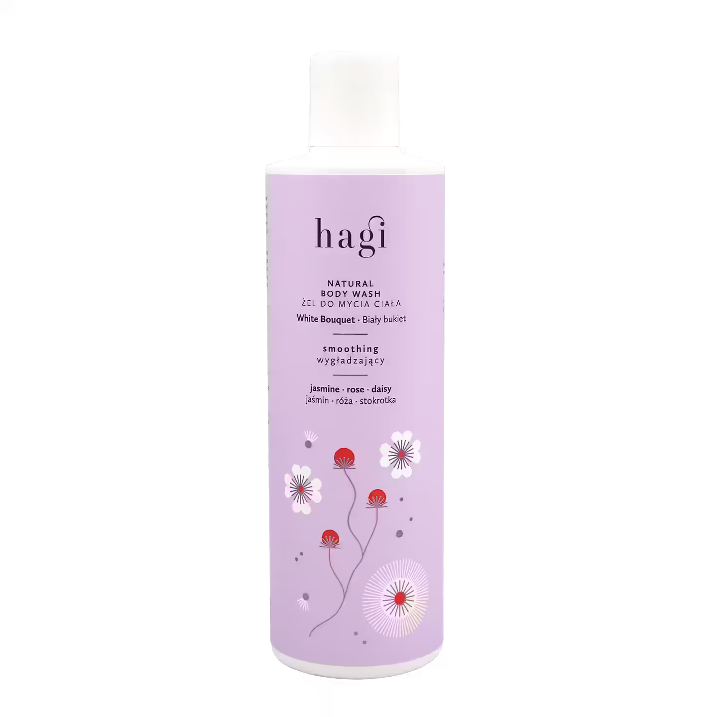 Hagi Natural Body Wash White Bouquet, 300 ml - - JK-Shop