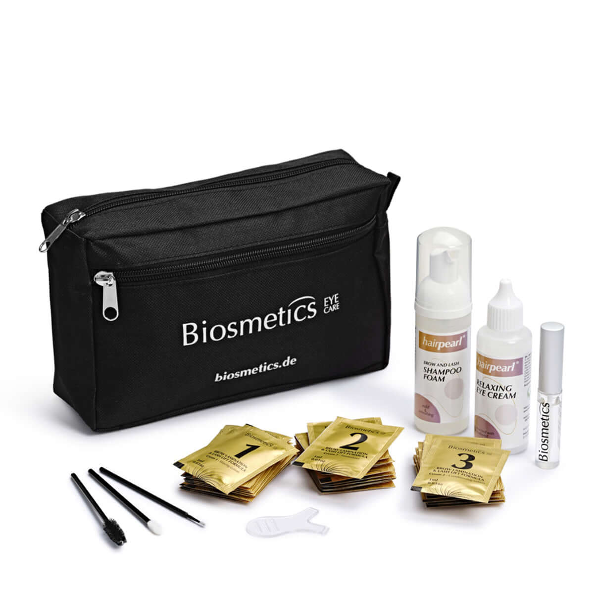 HairPearl Brow Lamination Set med behandlingsprodukter