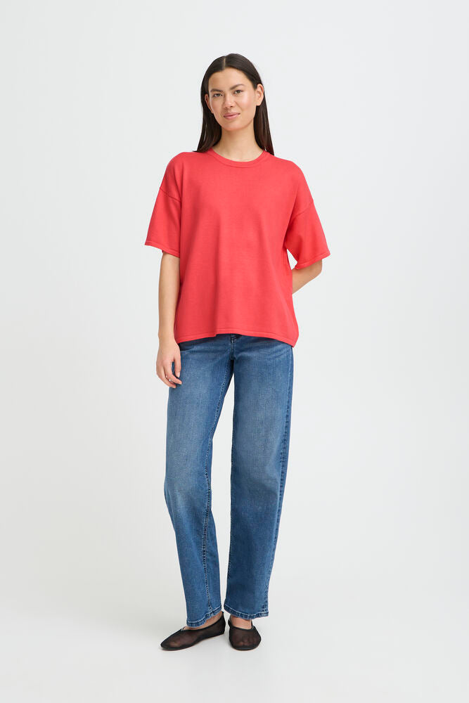ICHI, IHLULS LOOSE SS - T-skjorter & topper - JK-Shop