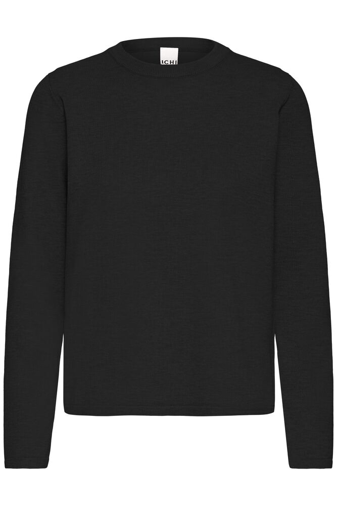 ICHI, IHLULS O-NECK LS - Strikk & cardigans - JK-Shop