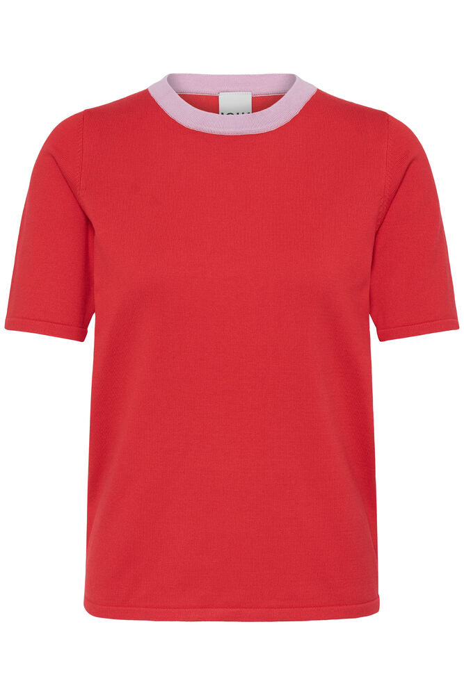 ICHI, IHLULS O-NECK SS - Strikk & cardigans - JK-Shop