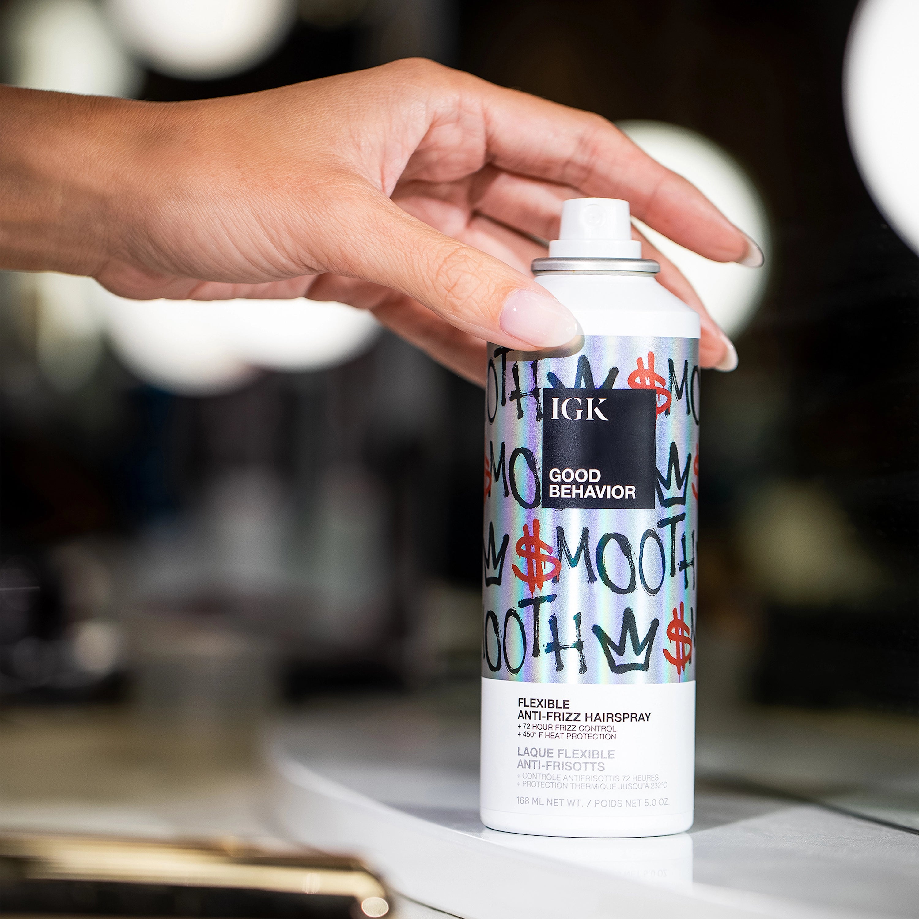 IGK, Good Behavior Flexible Hairspray 148ml - Hårspray - JK-Shop