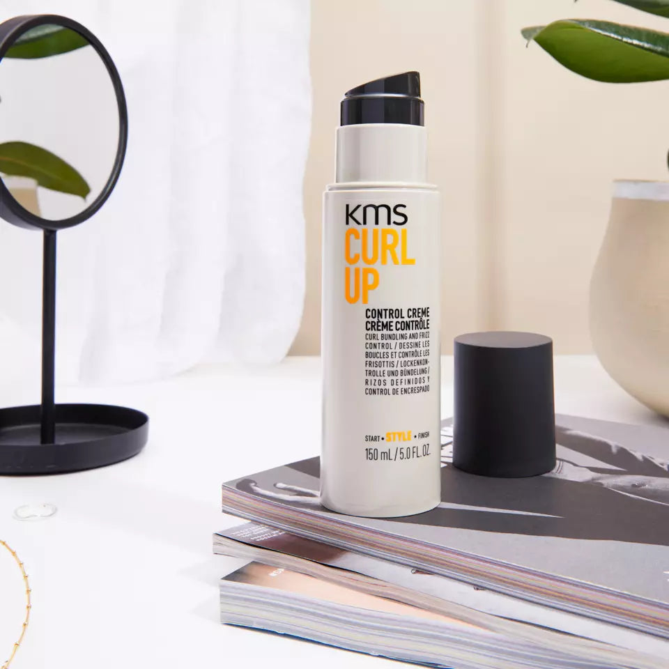KMS, CURL UP Control Creme 150 ml - Hårkremer - JK-Shop