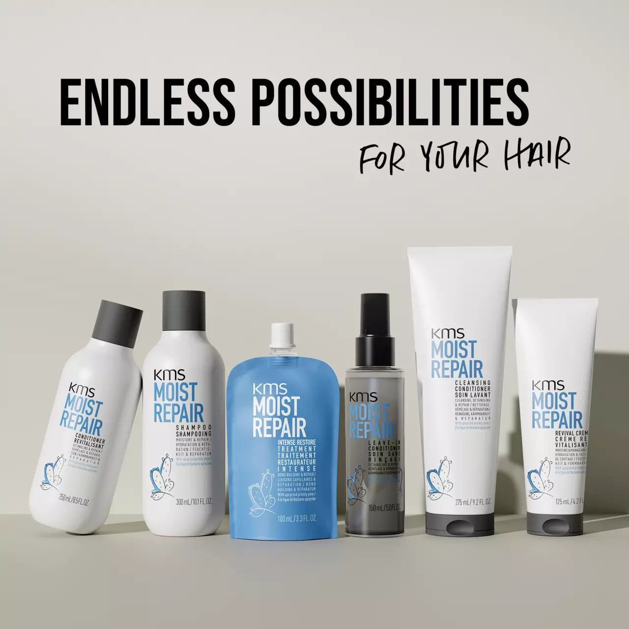 KMS, MoistRepair Leave-In Conditioner 150 ml - Leave-In - JK-Shop