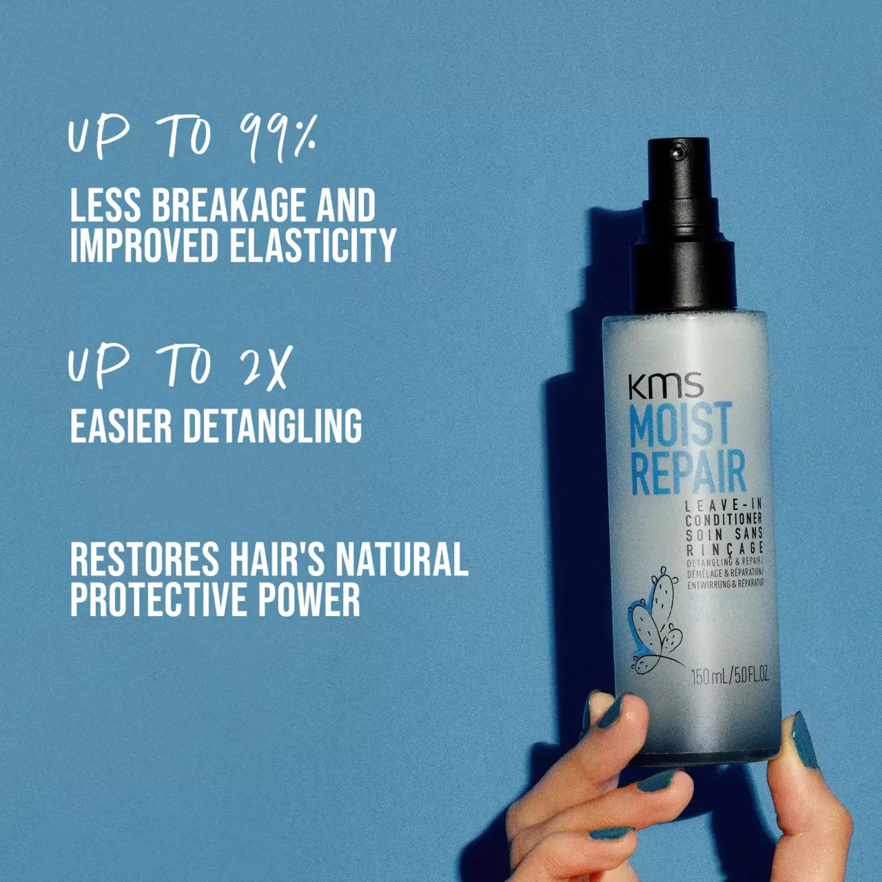 KMS, MoistRepair Leave-In Conditioner 150 ml - Leave-In - JK-Shop