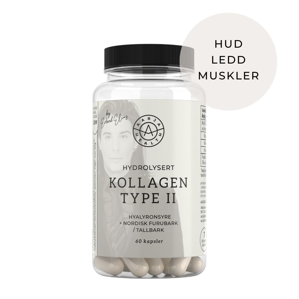 KOLLAGEN 2, HYALURONSYRE & FURUBARK - Vitaminer og kosttilskudd - JK-Shop