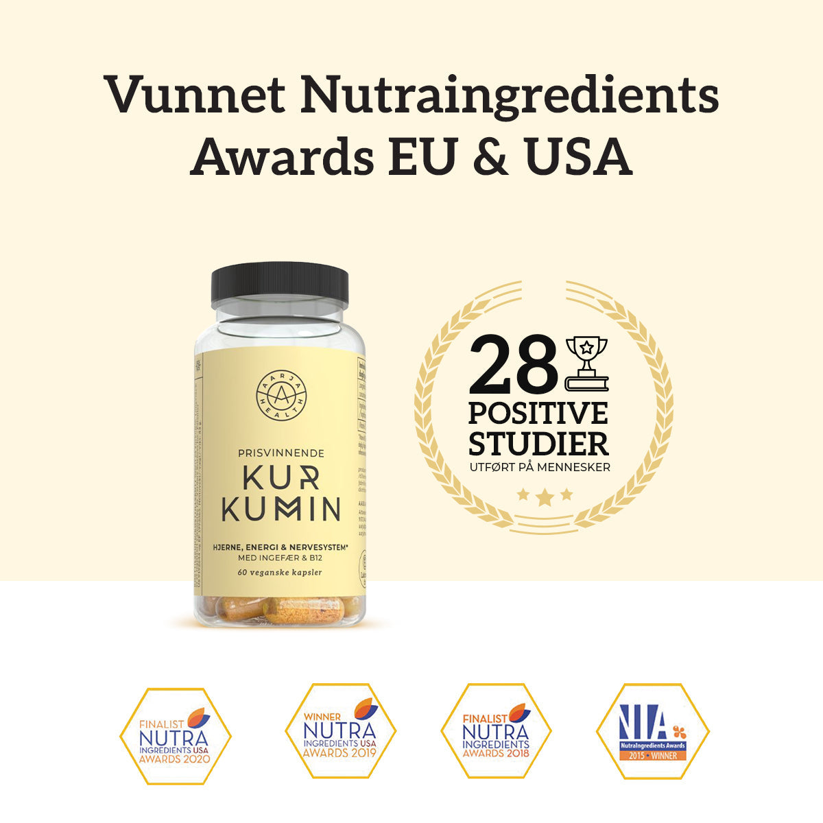 KURKUMIN, INGEFÆR & B12 - Vitaminer og kosttilskudd - JK-Shop