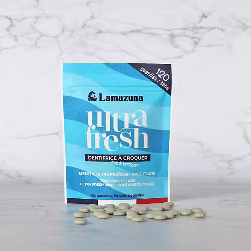 LAMAZUNA Tannkremtabletter - Ultrafrisk Mint 120 stk. - Tannkrem - JK-Shop