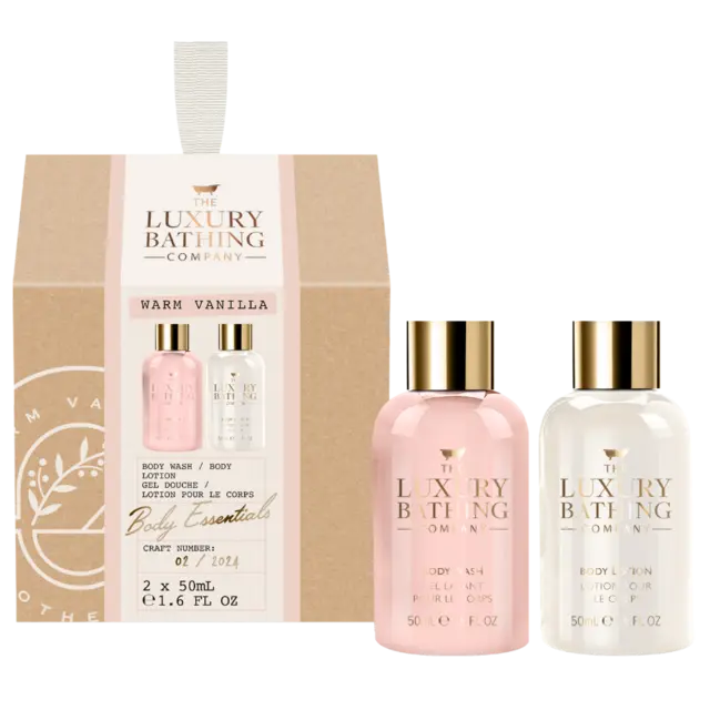 LBC Body Essentials Warm Vanilla - Såpe - og lotionsett - JK-Shop