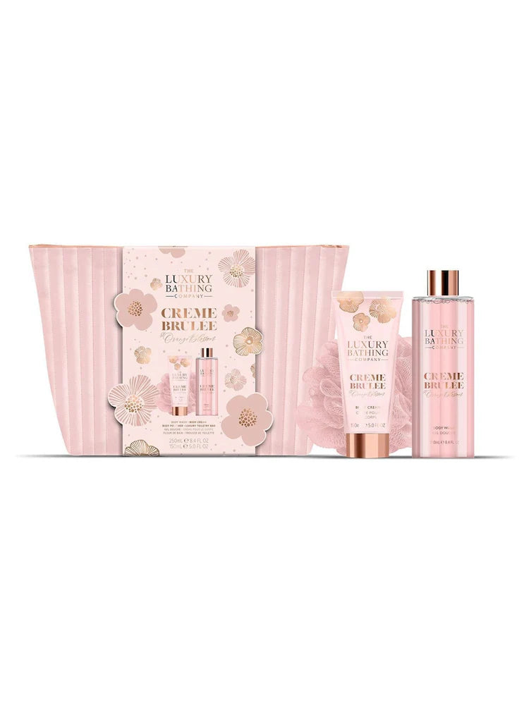 LBC Weekend Escape Creme Brulee, Orange Blossom & Vanilla - Såpe - og lotionsett - JK-Shop
