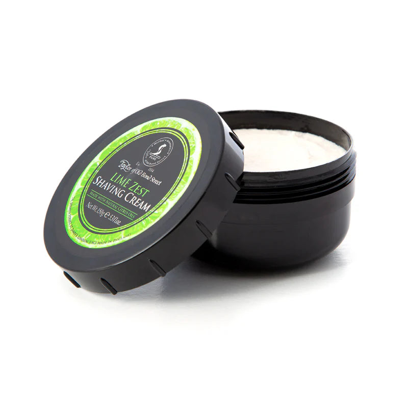 Lime Zest Shaving Cream Bowl 150g - Barberkrem - JK-Shop