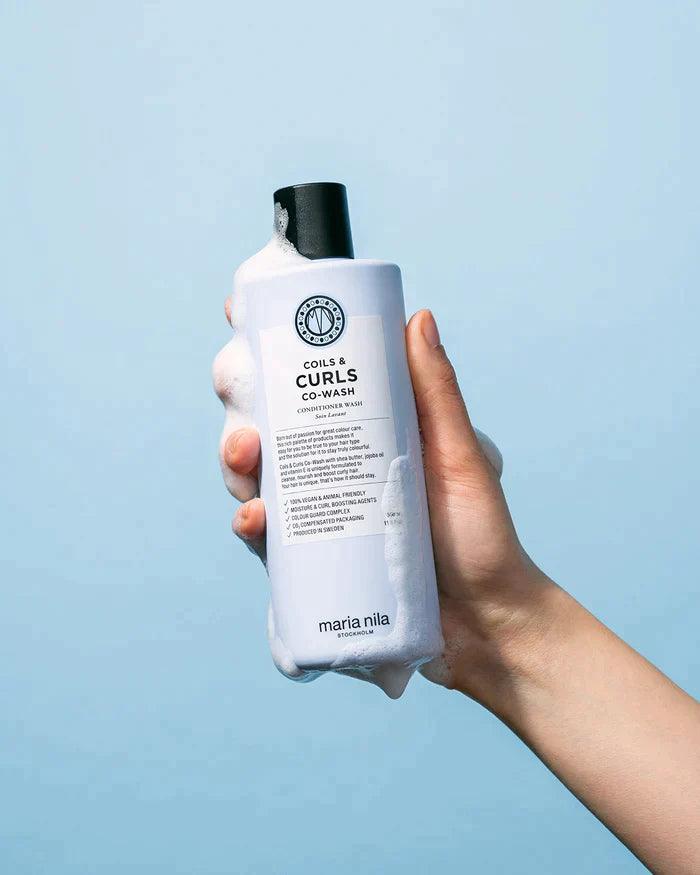 Maria Nila Coils & Curls Co-Wash Shampoo 350ml-Sjampo-JKSHOP