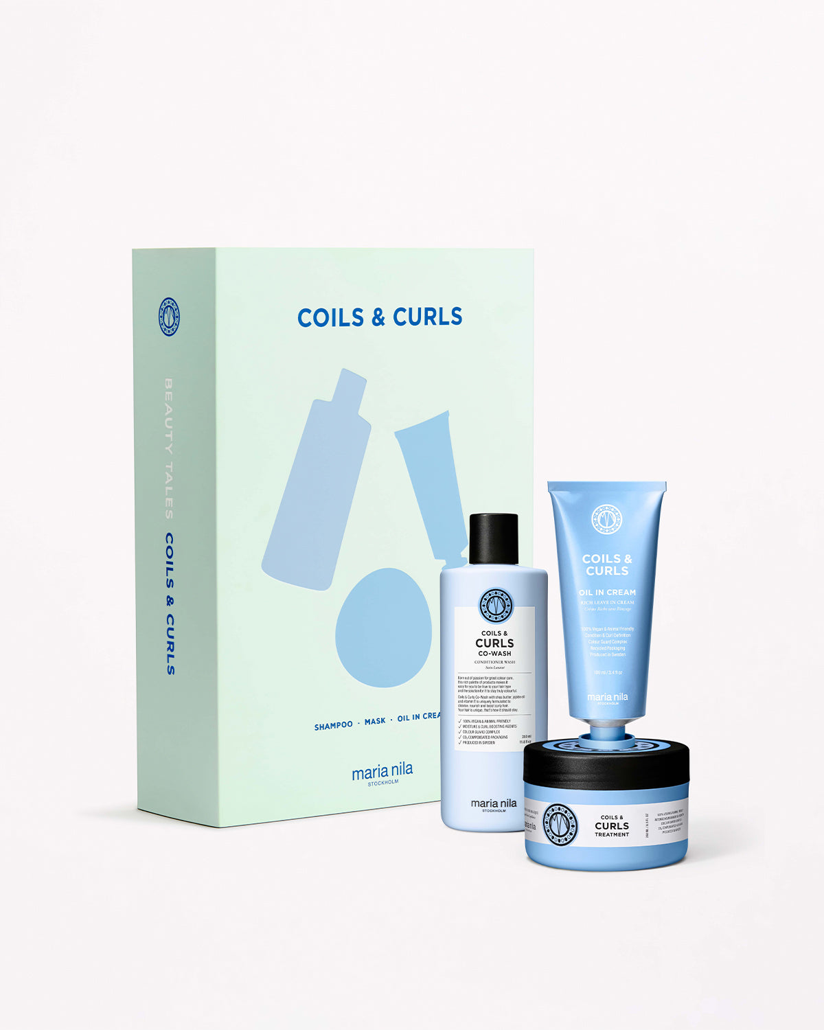 Maria Nila, Coils & Curls Beauty Box - Gavesett - JK-Shop