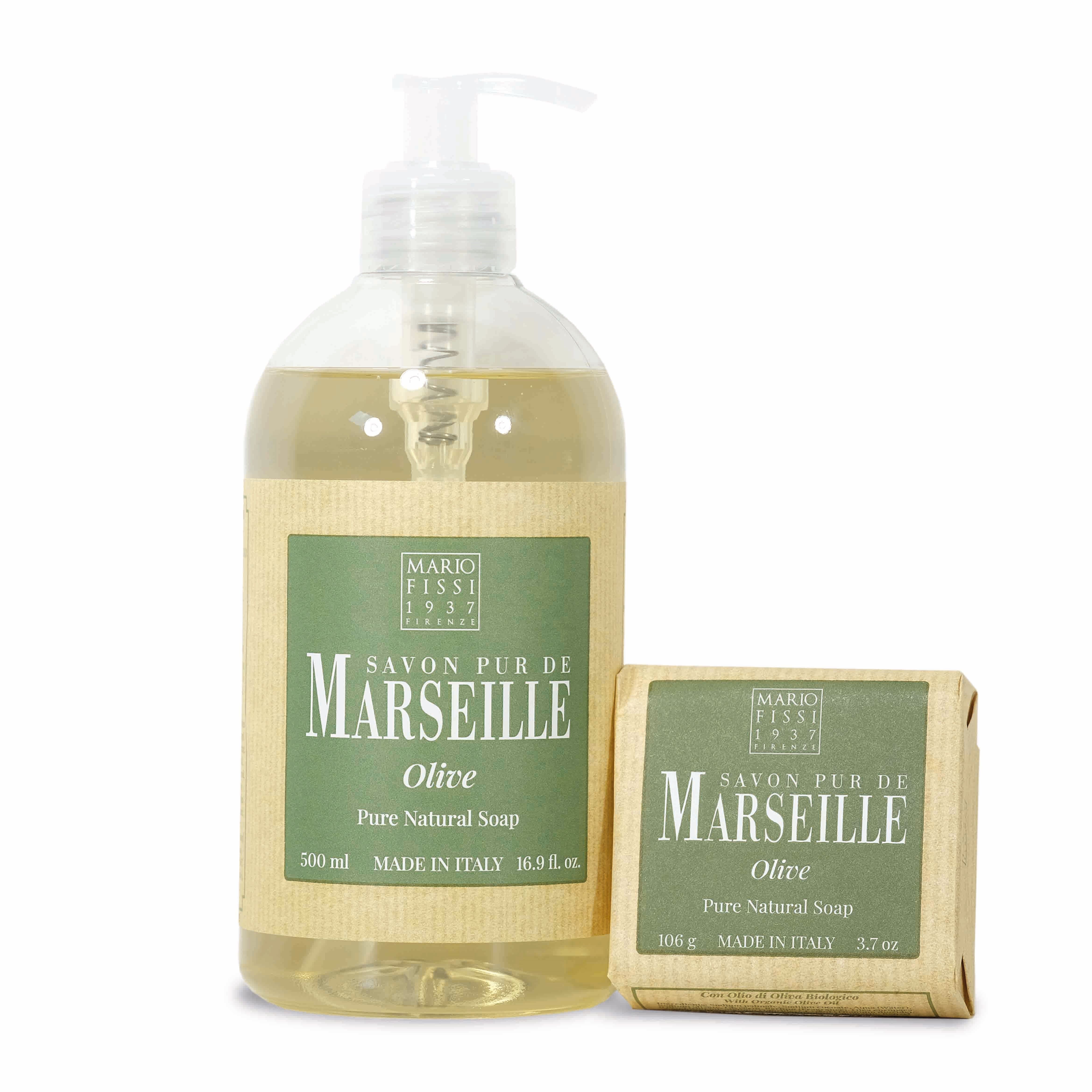 Mario Fissi Marseille Såpestykke 106g - 4 dufter - Såpe - JK-Shop