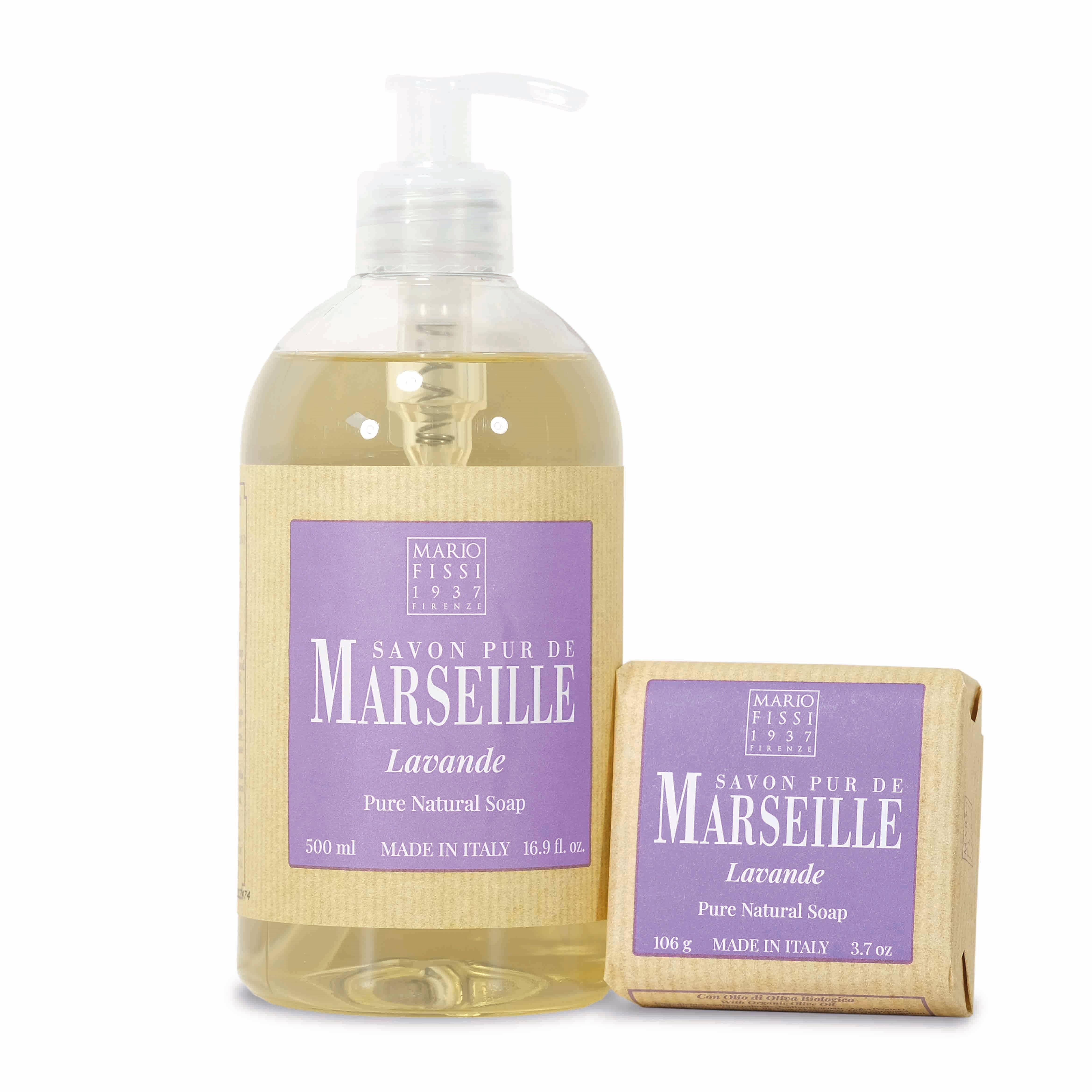 Mario Fissi Marseille Såpestykke 106g - 4 dufter - Såpe - JK-Shop
