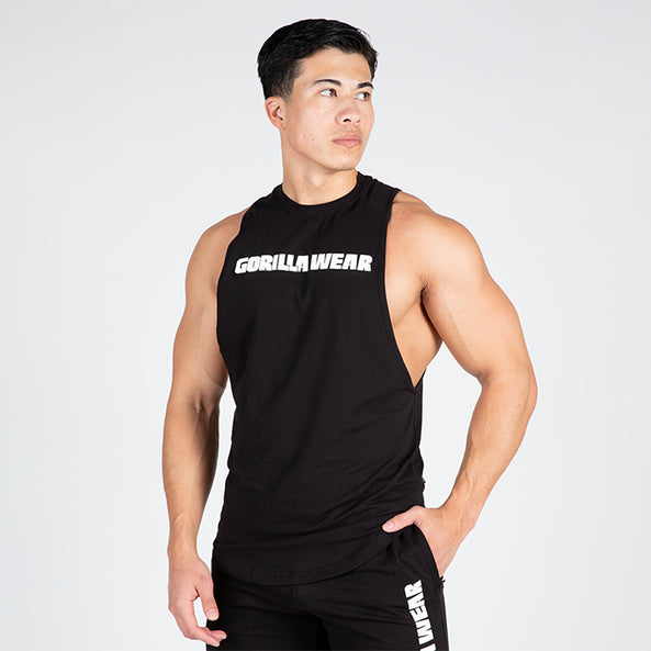 Milo Drop Armhole Tank Top, Black, 4XL - GW - Treningstrøyer - JK-Shop