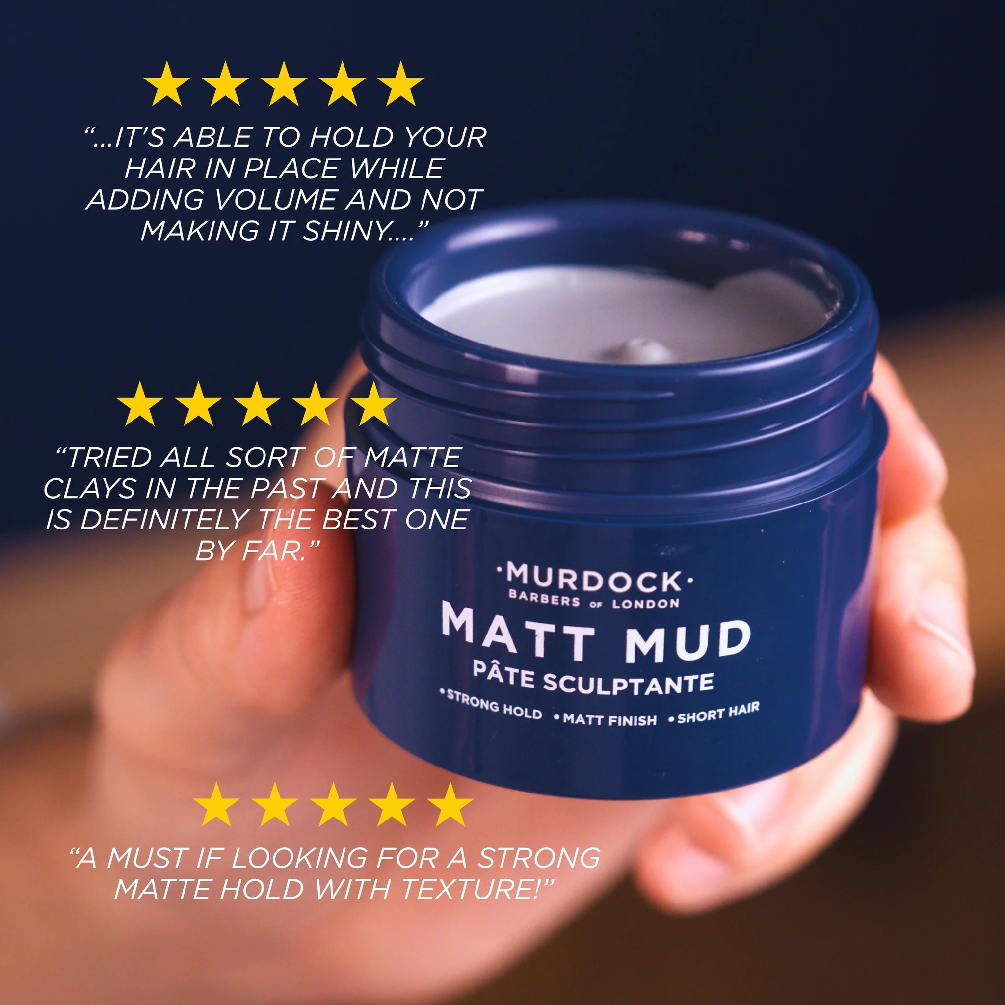 Murdock Matt Mud - Hårkrem - JK-Shop
