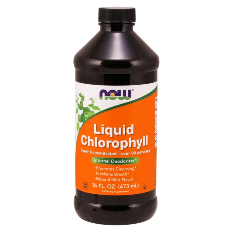 NOW CHLOROPHYLL & MINT 473 ML - Annet kosttilskudd - JK-Shop