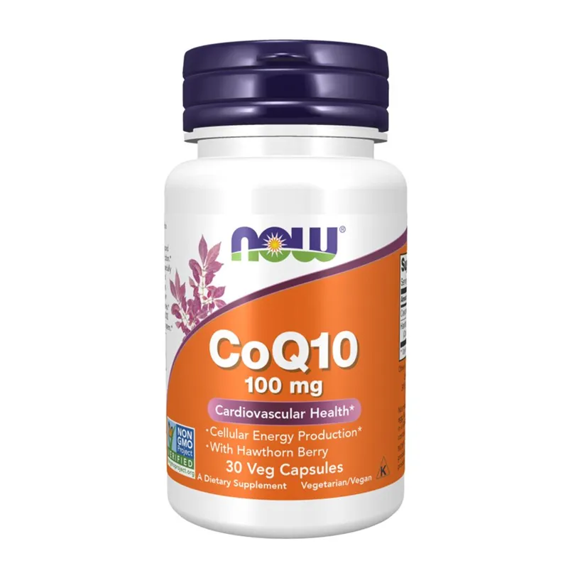 NOW COQ10 100 MG 30 VCAPS - - JK-Shop