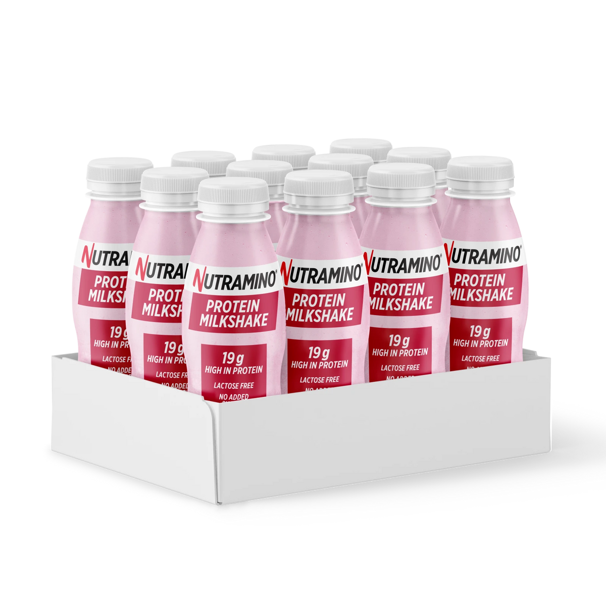 Nutramino Shake, 250ml x 12stk - 2 smaker - Milkshake - JK-Shop