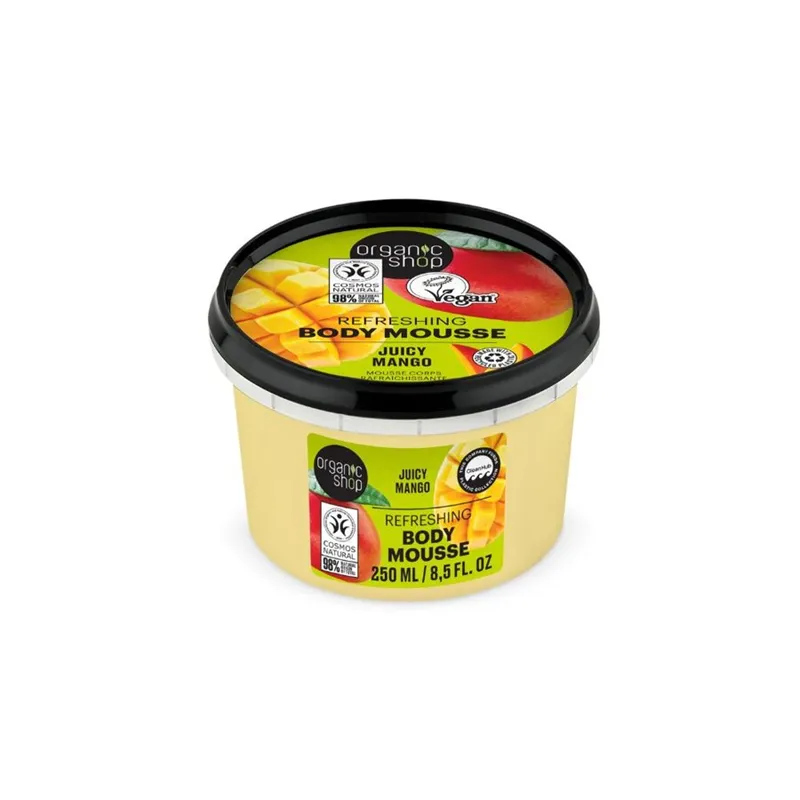 ORGANIC SHOP BODY MOUSSE JUICY MANGO 250ML - Dusjkrem - JK-Shop