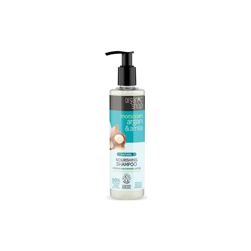 ORGANIC SHOP NOURISHING SHAMPOO ARGAN & AMLA 280ML - Sjampo - JK-Shop