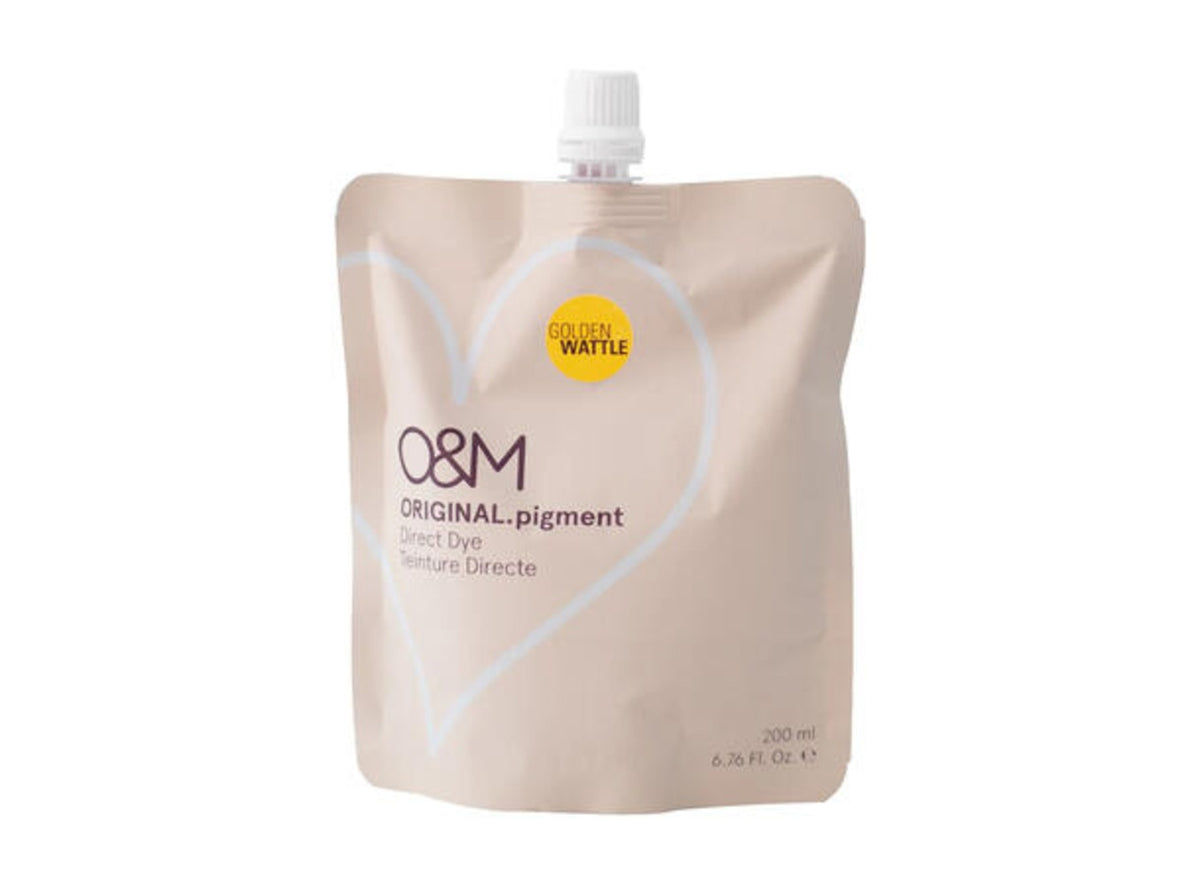 O&M Pigment- Golden Whattle 200ml - Hårfarge - JK-Shop