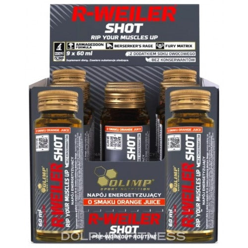 Olimp R-Weiler SHOT 9x60ml Gl.fl, Raging Cola