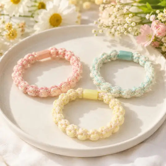 OnFleek Hoops Poppy - Hårstrikk - JK-Shop