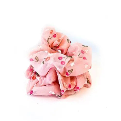 Organza Scrunchie Mønster-Hårstrikk-JKSHOP