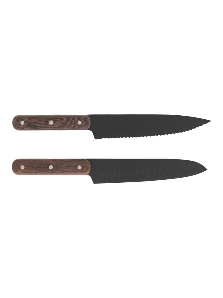 Orrefors Jernverk Blacksmith kniver 2-pk med skjærebrett - Kniver - JK-Shop