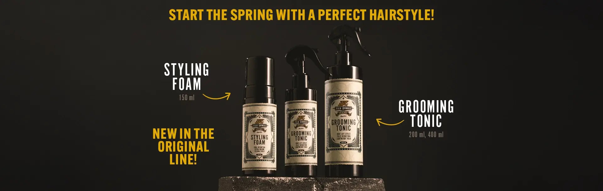 Pan Drwal Original Styling Foam 150 ml - Hårskum - JK-Shop