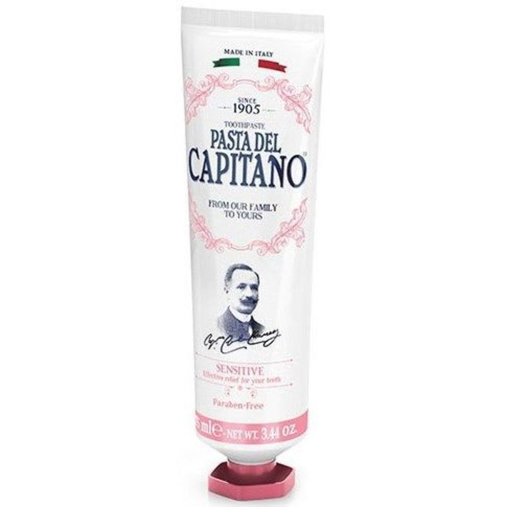 Paste Del Capitano Sensitive Toothpaste Travel Size 25 ml - Tannkrem - JK-Shop