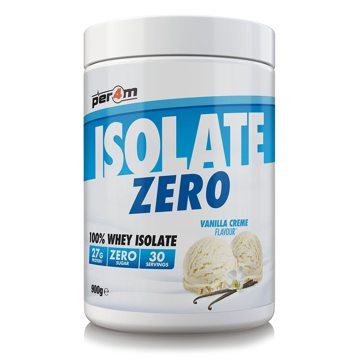 Per4M Isolate Zero, 900g - 8 smaker - Whey protein - JK-Shop