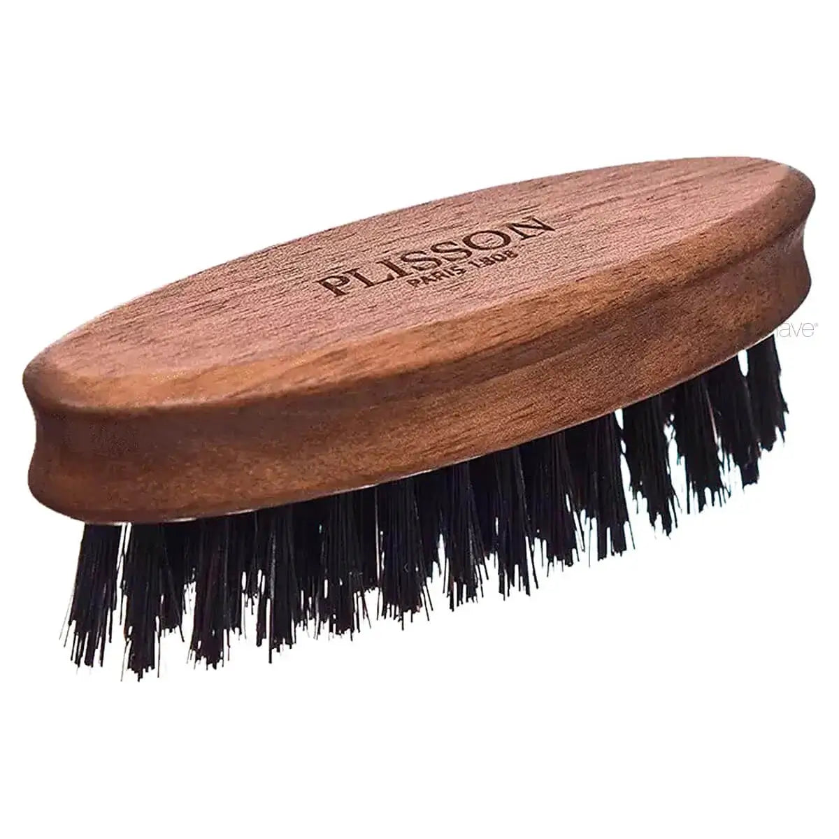 Plisson Beard Brush, Wild Boar- Walnut tree-Skjeggbørste-JKSHOP