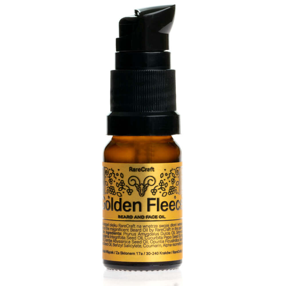 RareCraft Golden Fleece, Beard Oil 10 ml-Skjeggolje-JKSHOP
