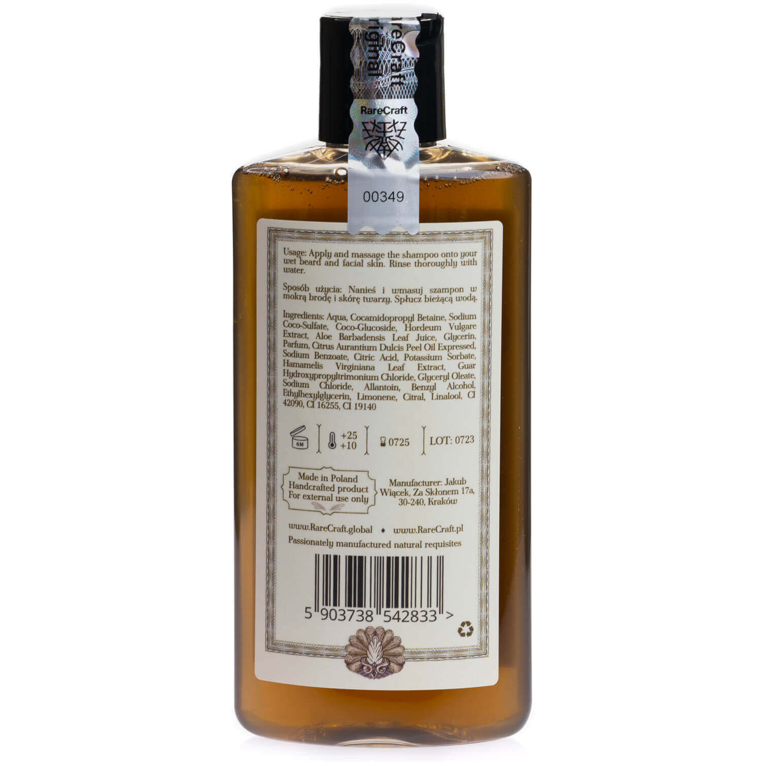RareCraft Navigator, Beard Shampoo-Skjeggsjampo-JKSHOP