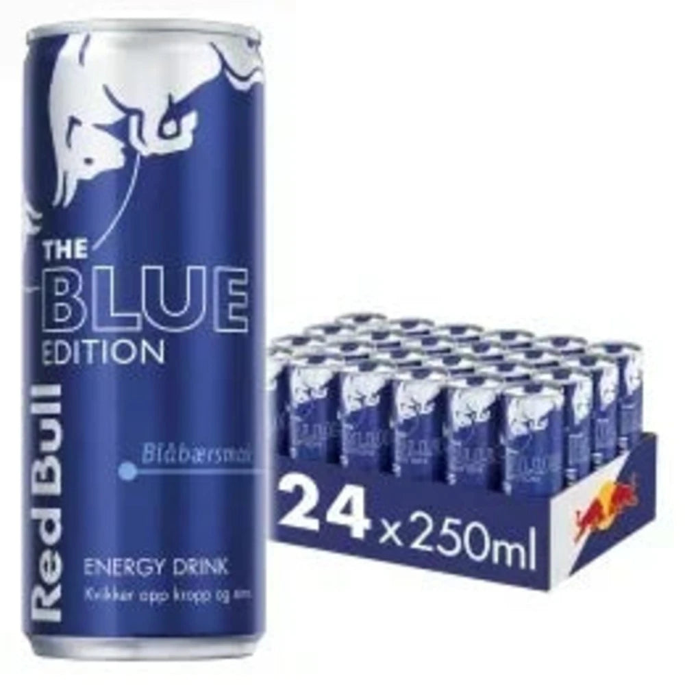 Red Bull NO Alu Can 24x250ml, Blue Edition - Energidrikk - JK-Shop