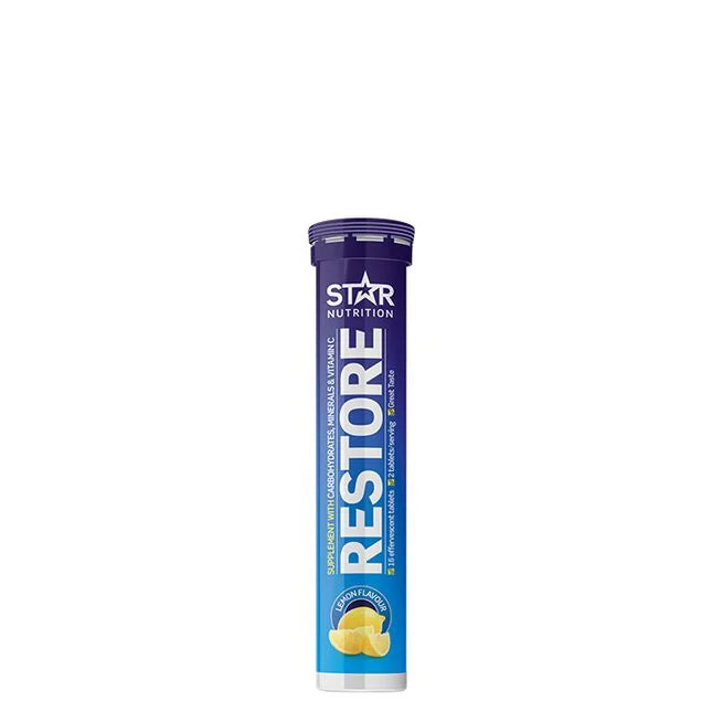 Restore Elektrolytter 16 brusetabletter Sitrus Citrus - Vitaminer og kosttilskudd - JK-Shop