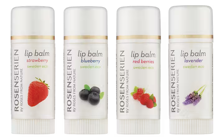 Rosenserien Lip Balm Lavender 7,5ml - Leppepomade - JK-Shop